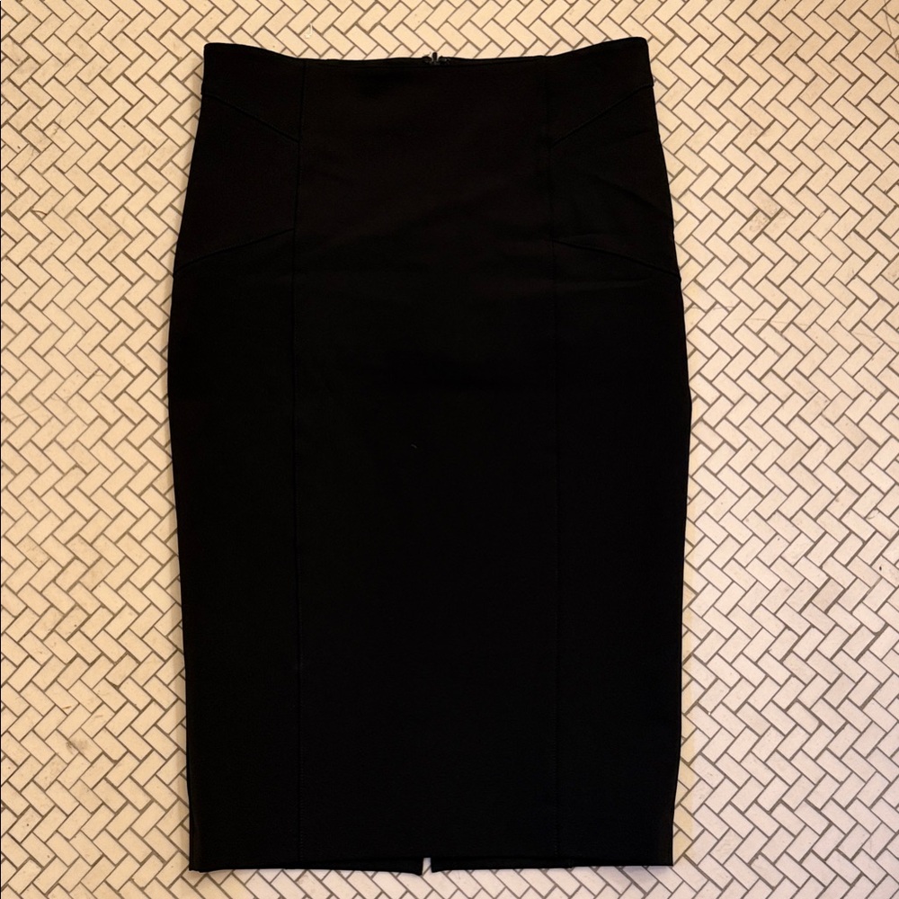 Veronica Beard Classic Black Pencil Skirt